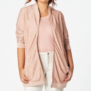 JustFab Cozy Bomber Jacket - Size 1X